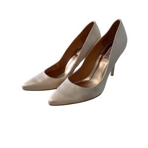 Badgley Mischka Vision II Pump Size 10 Slip On Pointed Toe Stiletto Heel Elegant